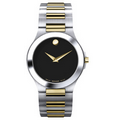 Movado Corporate Men's Stainless Steel Bracelet Two Tone Watch